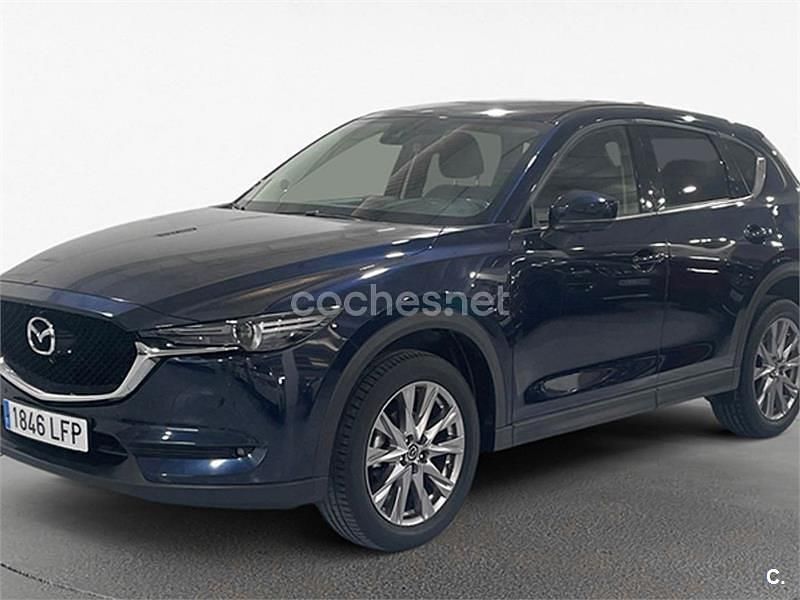 Azul Usado 2020 Mazda CX-5 SUV | 19.600 € (Precio justo) - Imagen 1/4