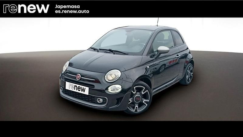 Usado Fiat 500 S 69 CV (50 kW) 2018 Negro vesuvio Berlina