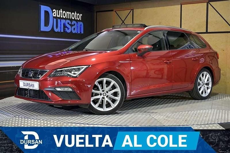 Rojo Usado 2017 Seat Leon ST FR Familiar | 17.990 € (Caro) - Imagen 1/4