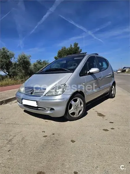 Usado Mercedes A170 Elegance 95 CV (69 kW) 2002 Gris / plata Monovolumen