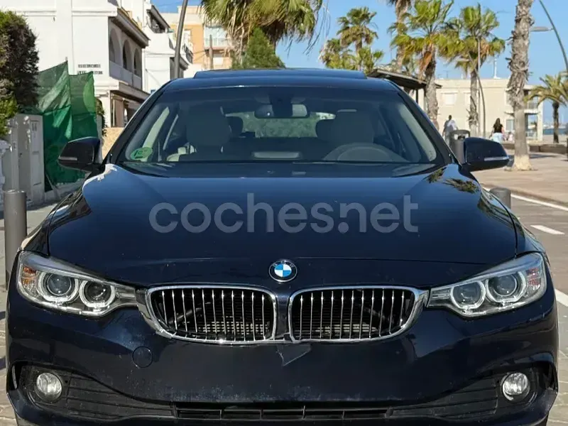 Usado BMW 420 190 CV (139 kW) 2015 Azul Coupe