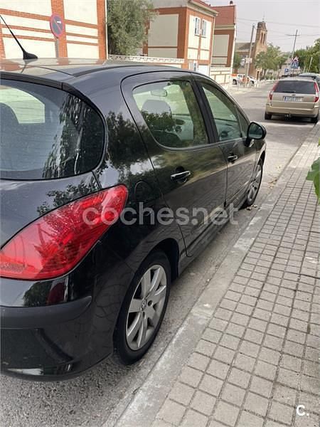Negro Usado 2008 Peugeot 308 Sport Berlina | 2999 € (Precio justo) - Imagen 1/4