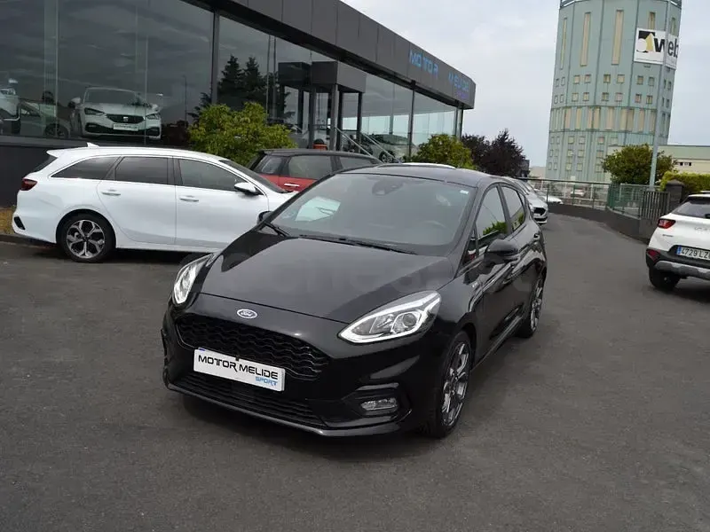 Usado Ford Fiesta ST-Line 100 CV (73 kW) 2021 Negro Utilitario