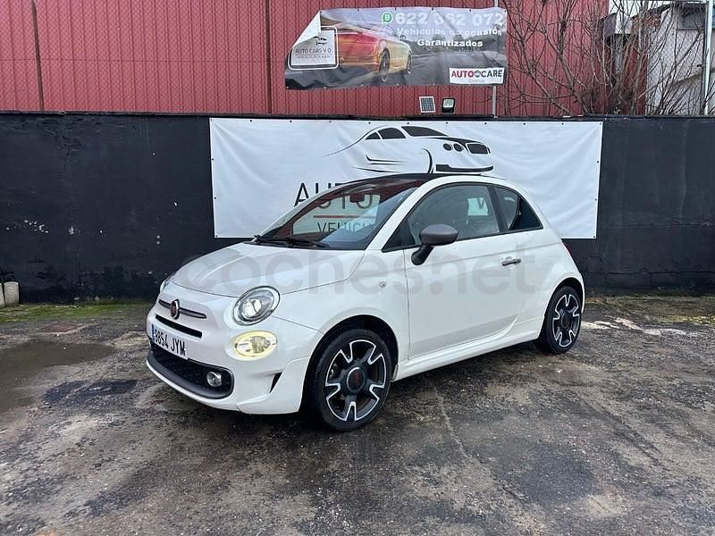 Usado Fiat 500C 69 CV (50 kW) 2017 Blanco Descapotable