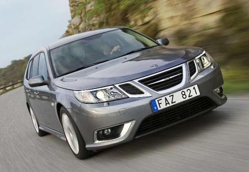Usado Saab 9-3 Linear 150 CV (110 kW) 2007 Negro Utilitario