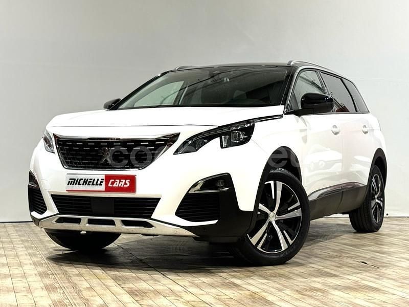 Blanco Usado 2020 Peugeot 5008 Active Monovolumen | 16.999 € (Super precio) - Imagen 1/4