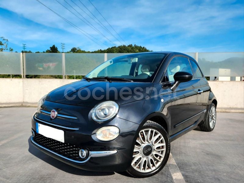 Negro Usado 2016 Fiat 500 Lounge Berlina | 8490 € (Precio justo) - Imagen 1/4