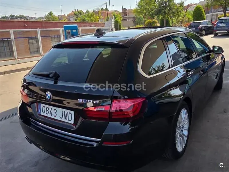 Usado BMW 520 190 CV (139 kW) 2016 Negro Familiar