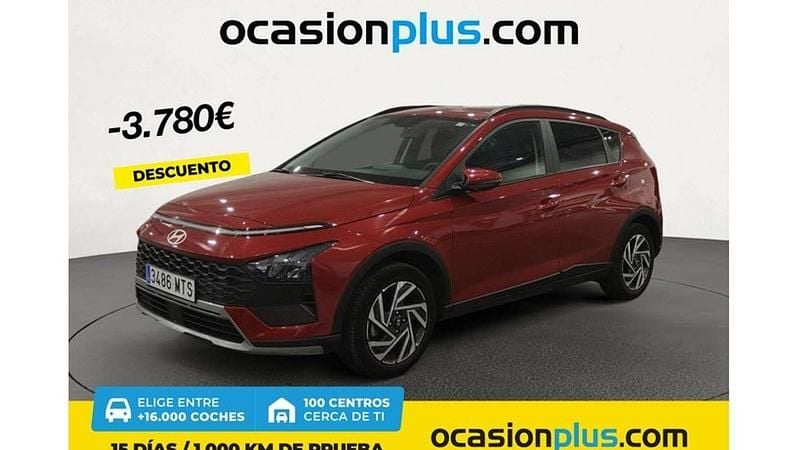 Rojo Usado 2024 Hyundai Bayon SUV | 16.682 € (Precio justo) - Imagen 1/4