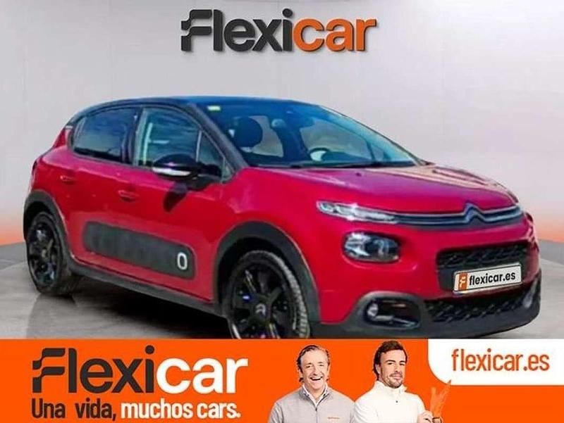 Rojo Usado 2018 Citroën C3 PureTech Utilitario | 8090 € (Buen precio) - Imagen 1/4