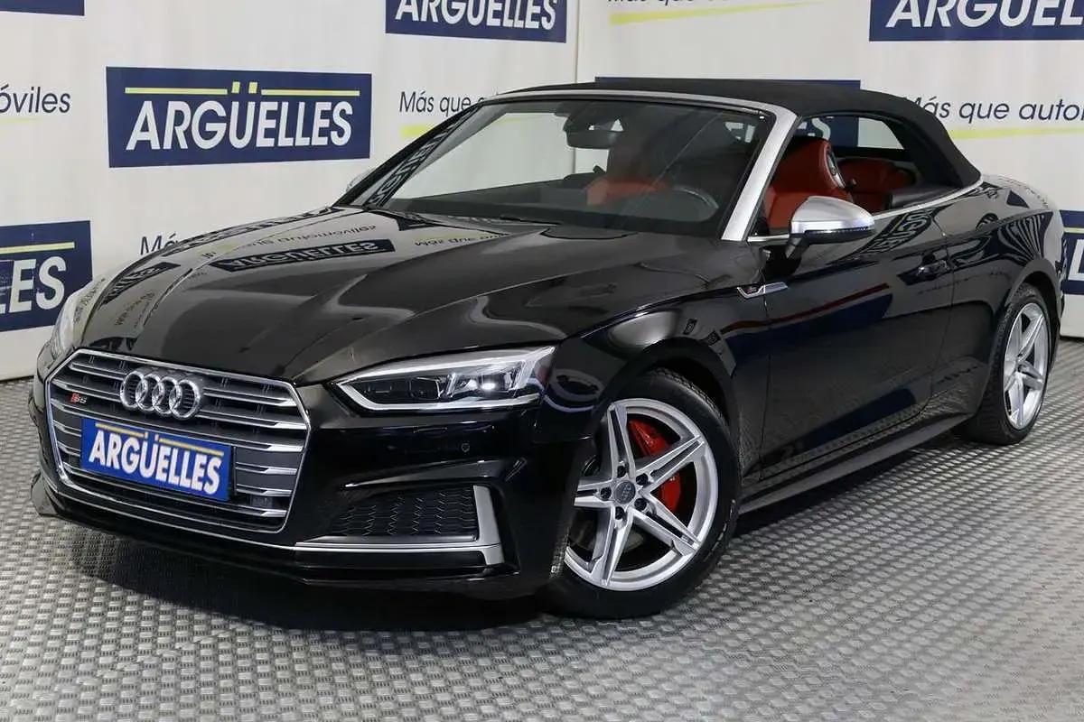 Usado Audi S5 Cabriolet Ambiente 354 CV (260 kW) 2018 Negro Descapotable