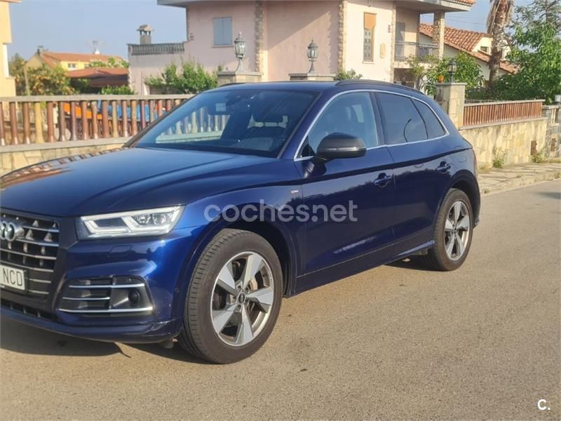 Azul Usado 2020 Audi Q5 Competition SUV | 28.000 € (Precio justo) - Imagen 1/4