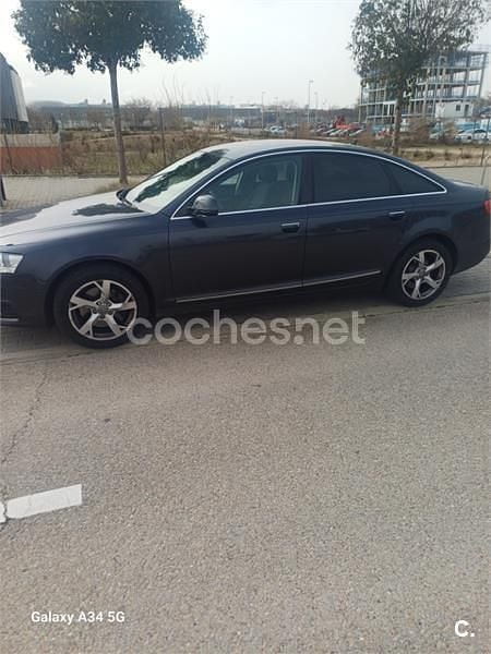 Usado Audi A6 177 CV (130 kW) 2011 Negro Berlina