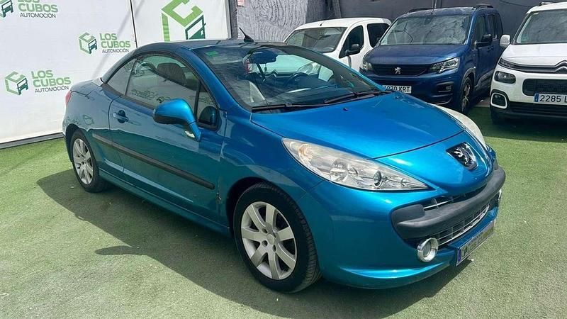 Usado Peugeot 207 CC Sport 150 CV (110 kW) 2007 Azul Descapotable