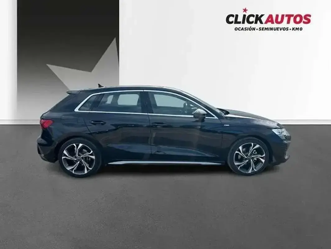 Usado Audi A3 Sportback S-Line 150 CV (110 kW) 2025 Negro Utilitario
