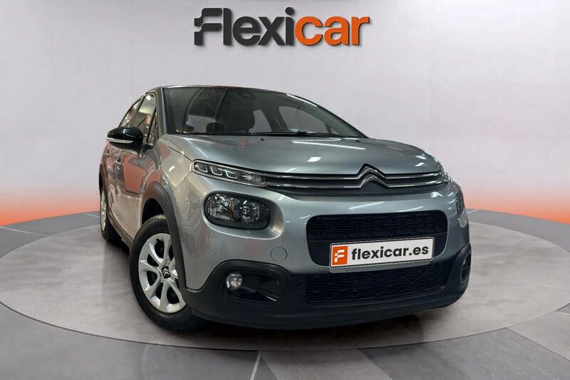 Gris Usado 2019 Citroën C3 Feel Utilitario | 8990 € (Buen precio) - Imagen 1/4