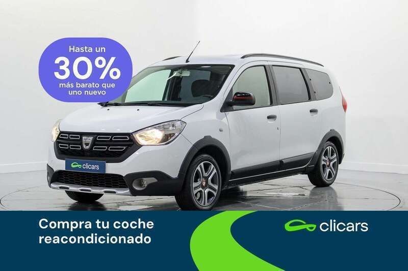 Blanco Usado 2020 Dacia Lodgy Monovolumen | 14.590 € (Precio justo) - Imagen 1/4