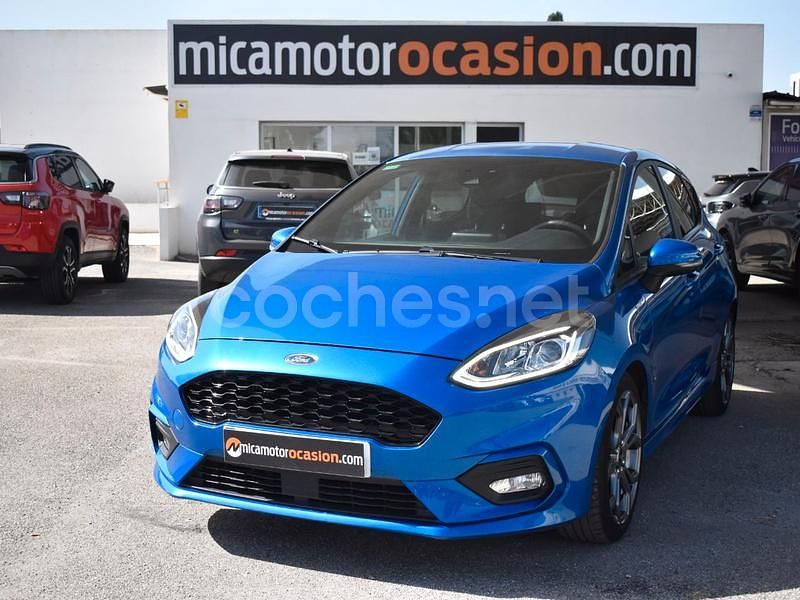 Usado Ford Fiesta ST-Line 100 CV (73 kW) 2019 Azul Utilitario
