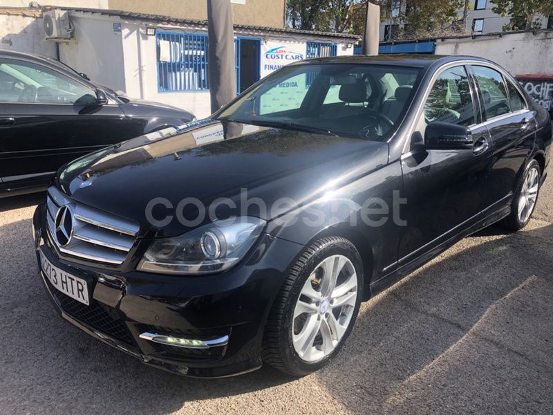 Negro Usado 2013 Mercedes C220 Berlina | 13.800 € (Precio justo) - Imagen 1/4