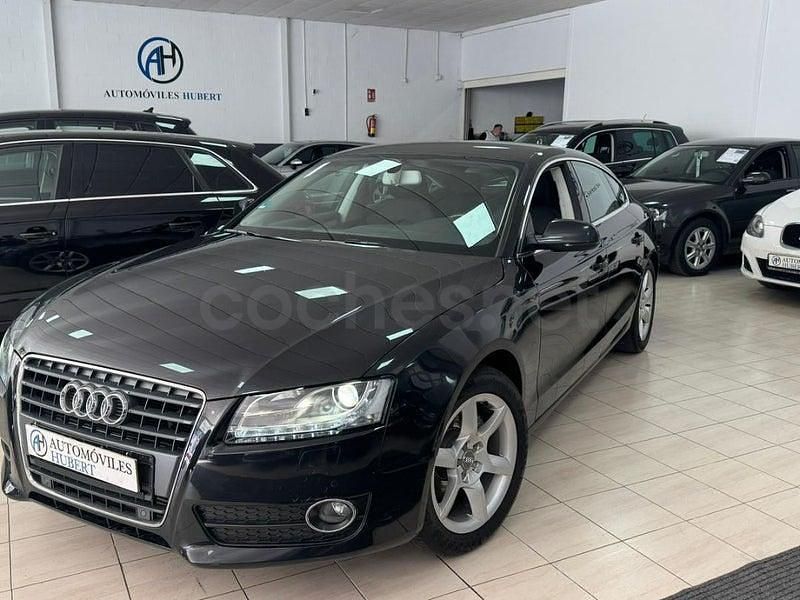 Usado Audi A5 Sportback Premium 180 CV (132 kW) 2010 Negro Utilitario