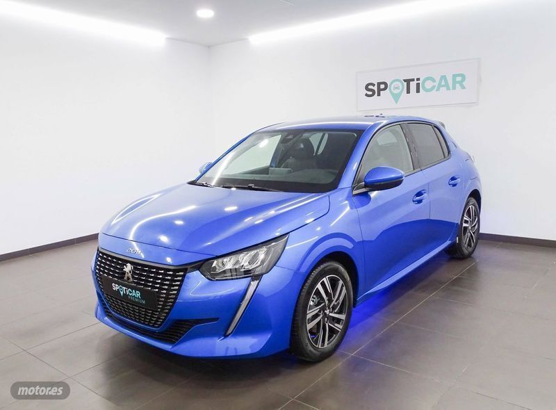 Azul Usado 2023 Peugeot e-208 Allure Utilitario | 28.800 € - Imagen 1/4