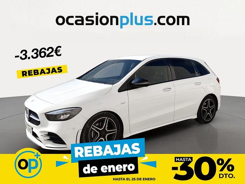 Blanco Usado 2021 Mercedes B200 Monovolumen | 22.450 € (Precio justo) - Imagen 1/4