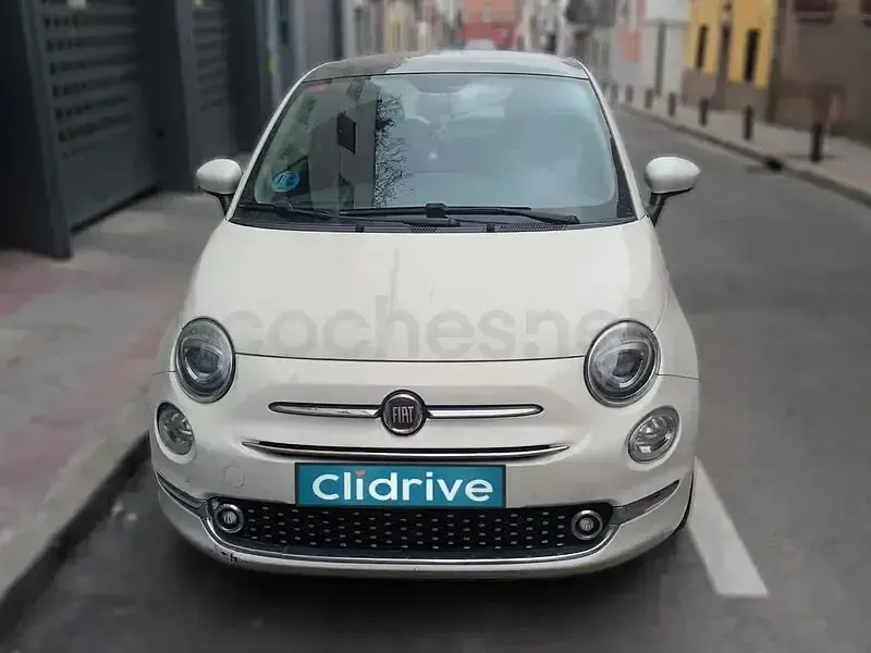 Usado Fiat 500 Lounge 69 CV (50 kW) 2017 Amarillo Berlina