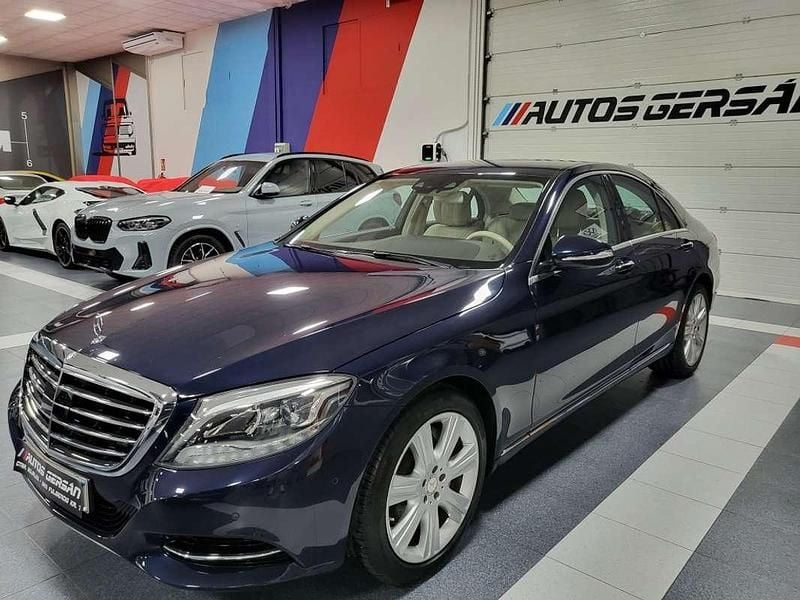 Azul Usado 2014 Mercedes S350 Berlina | 28.900 € (Precio justo) - Imagen 1/4