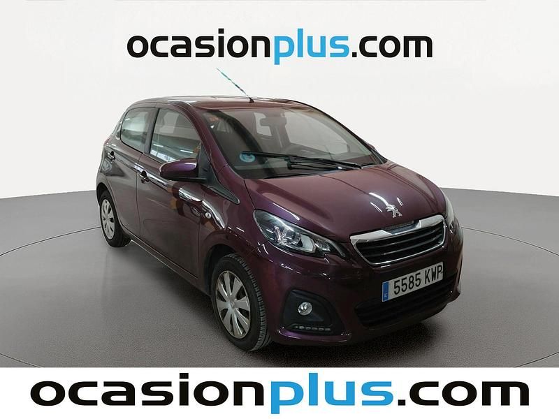 Usado Peugeot 108 Active 72 CV (52 kW) 2019 Granate Utilitario