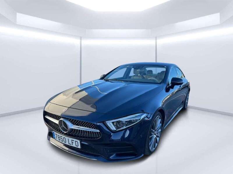 Usado Mercedes CLS450 367 CV (269 kW) 2020 Azul Coupe