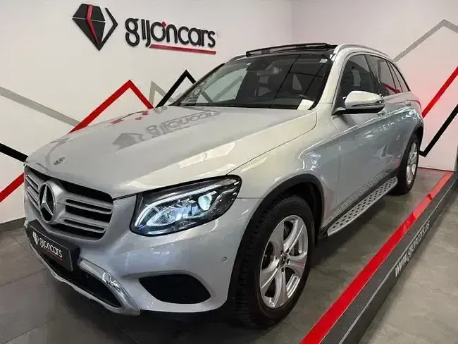 Usado Mercedes GLC220 170 CV (125 kW) 2019 Gris SUV