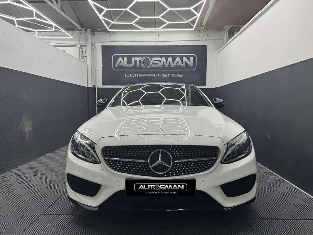 Usado Mercedes C180 155 CV (114 kW) 2016 Blanco Coupe