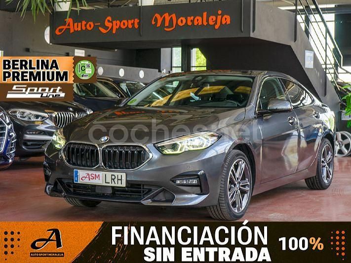 Gris / plata Usado 2021 BMW 218 Sport Line Coupe | 22.900 € (Precio justo) - Imagen 1/4