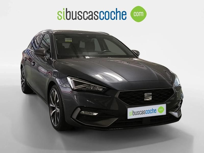 Gris/plata Usado 2020 Seat Leon FR | 20.490 € (Precio justo) - Imagen 1/4