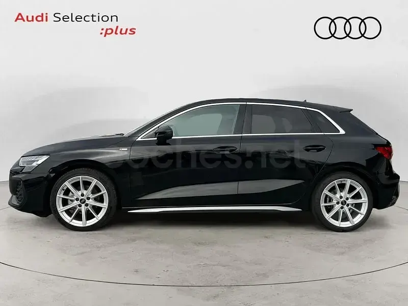 Usado Audi A3 S-Line 150 CV (110 kW) 2025 Negro Berlina