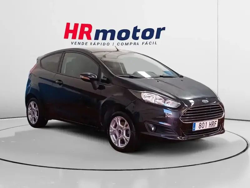 Negro Usado 2013 Ford Fiesta Trend Utilitario | 7390 € (Precio justo) - Imagen 1/4