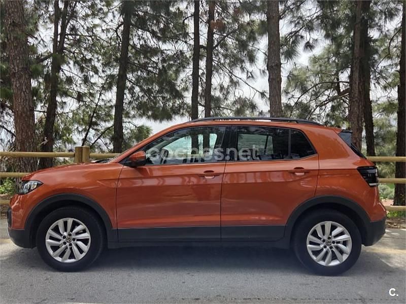 Usado VW T-Cross Advance 95 CV (69 kW) 2022 Naranja SUV