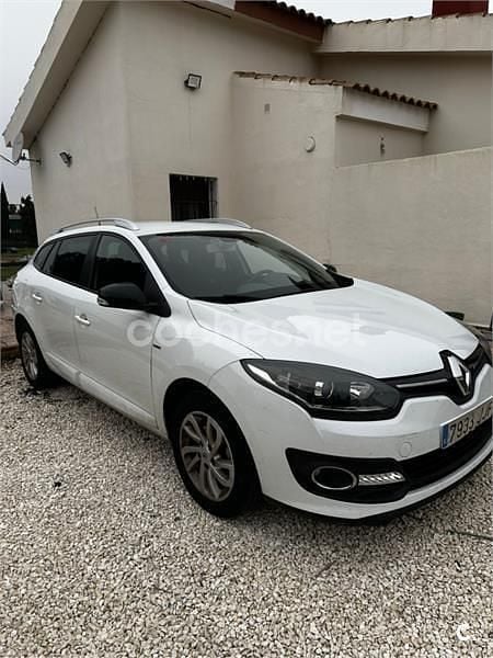 Blanco Usado 2015 Renault Mégane GrandTour LIMITED Familiar | 7200 € (Super precio) - Imagen 1/4