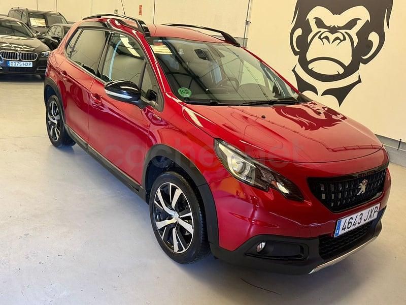 Usado Peugeot 2008 GT-line 130 CV (95 kW) 2016 Granate SUV