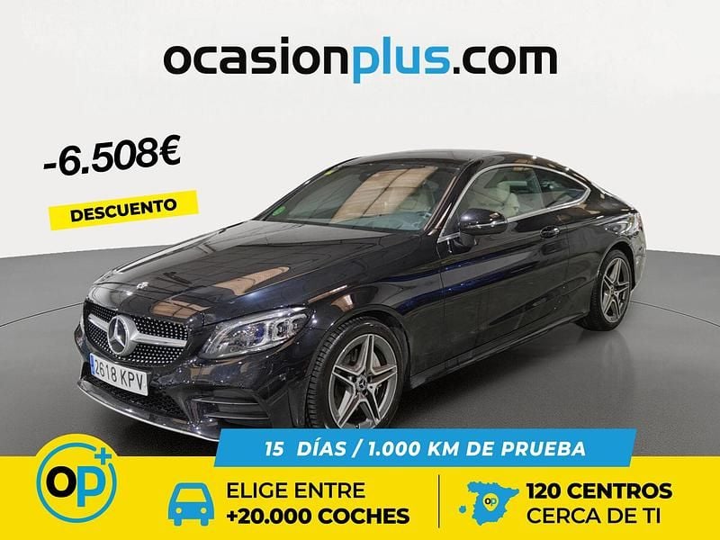 Usado Mercedes C300 258 CV (189 kW) 2018 Negro Coupe