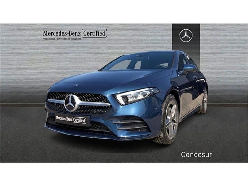 Azul Usado 2021 Mercedes A250 Berlina | 25.900 € (Precio justo) - Imagen 1/4