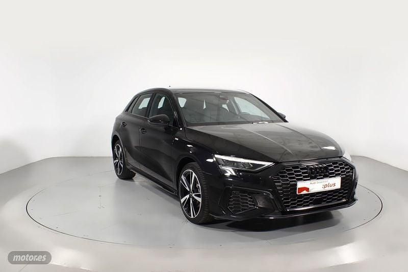 Negro Usado 2022 Audi A3 Sportback e-tron S-Line Utilitario | 30.900 € (Un poco caro) - Imagen 1/4