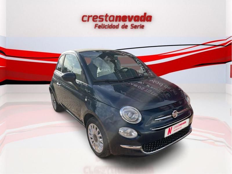 Usado Fiat 500C Dolcevita 71 CV (52 kW) 2022 Azul Descapotable
