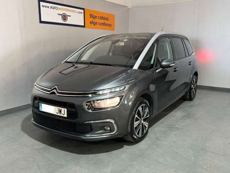 Gris Usado 2017 Citroën Grand C4 Picasso Shine Monovolumen | 17.990 € (Caro) - Imagen 1/4