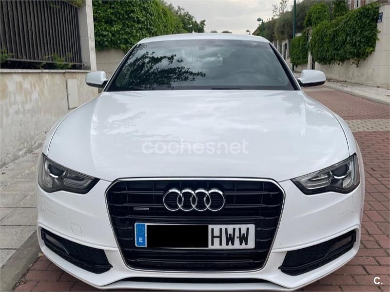 Blanco Usado 2014 Audi A5 Sportback S-Line Berlina | 10.000 € - Imagen 1/4