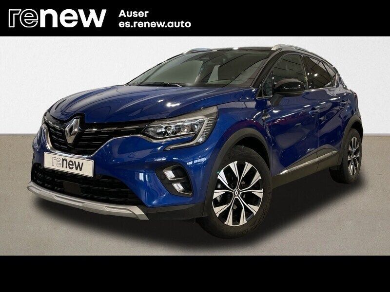Azul rayo con techo negro brillante Usado 2022 Renault Captur Techno SUV | 18.350 € (Precio justo) - Imagen 1/4