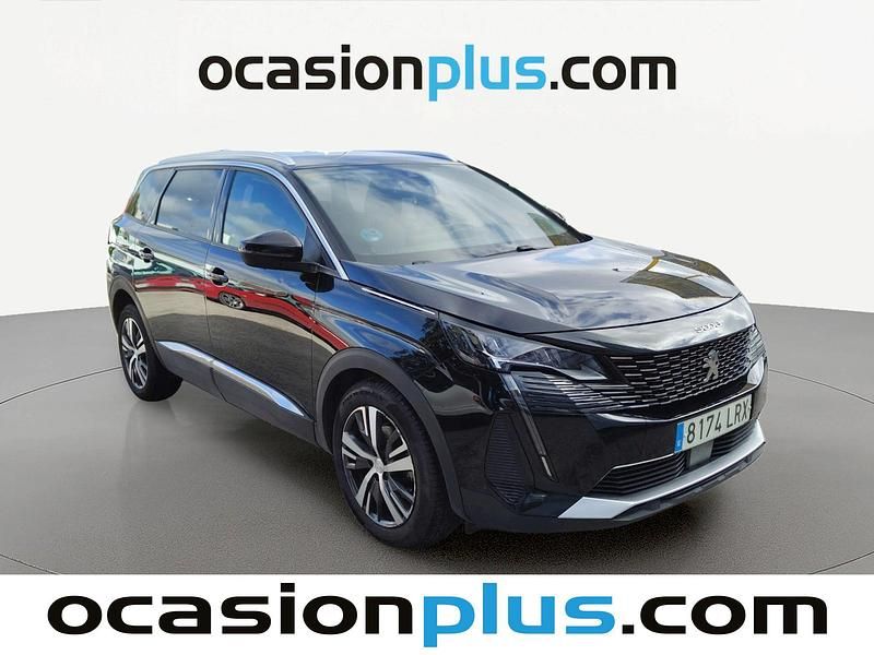 Usado Peugeot 5008 Allure 131 CV (96 kW) 2021 Negro SUV