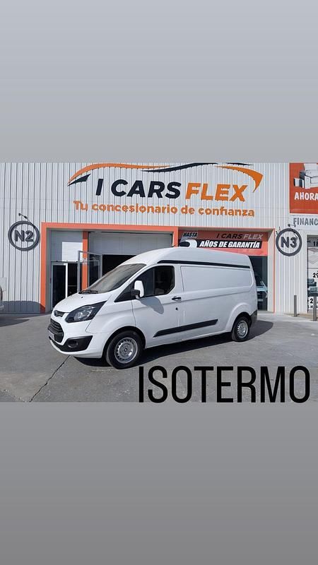 Blanco Usado 2017 Ford Transit Custom Ambiente Van | 13.990 € (Caro) - Imagen 1/4