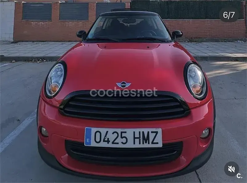 Usado Mini ONE 75 CV (55 kW) 2012 Rojo Utilitario