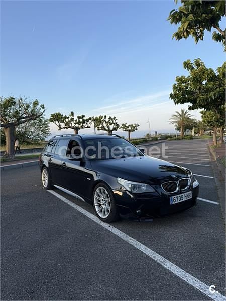 Usado BMW 535 272 CV (200 kW) 2007 Azul Familiar